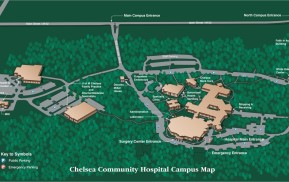 Hospital Complex Wayfinding Map